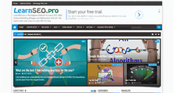 Desktop Screenshot of learnseo.pro